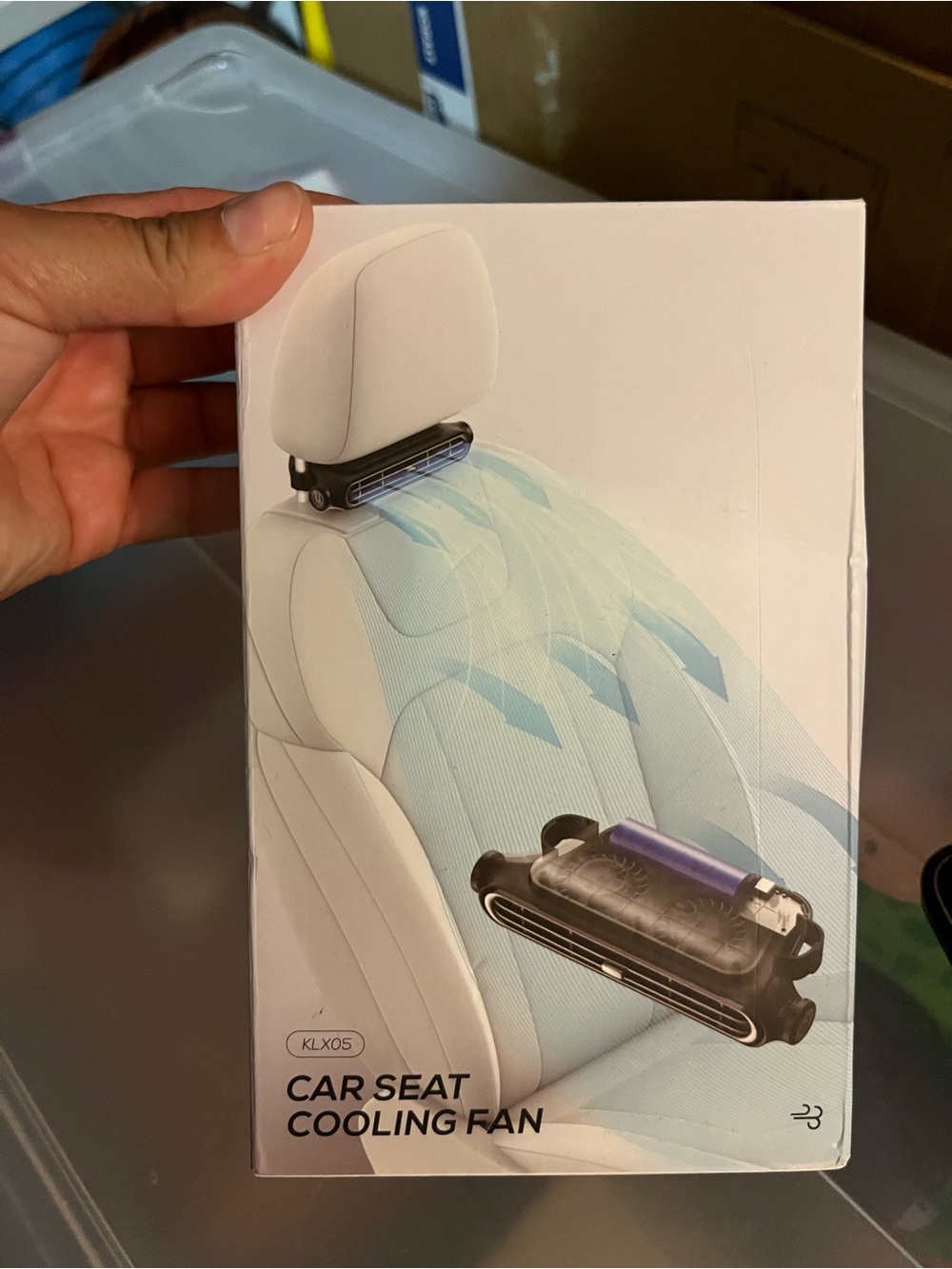 Car Fan for Driver and Passenger's Seat - Mini Portable USB Backseat Cooling - Picture 5 of 9